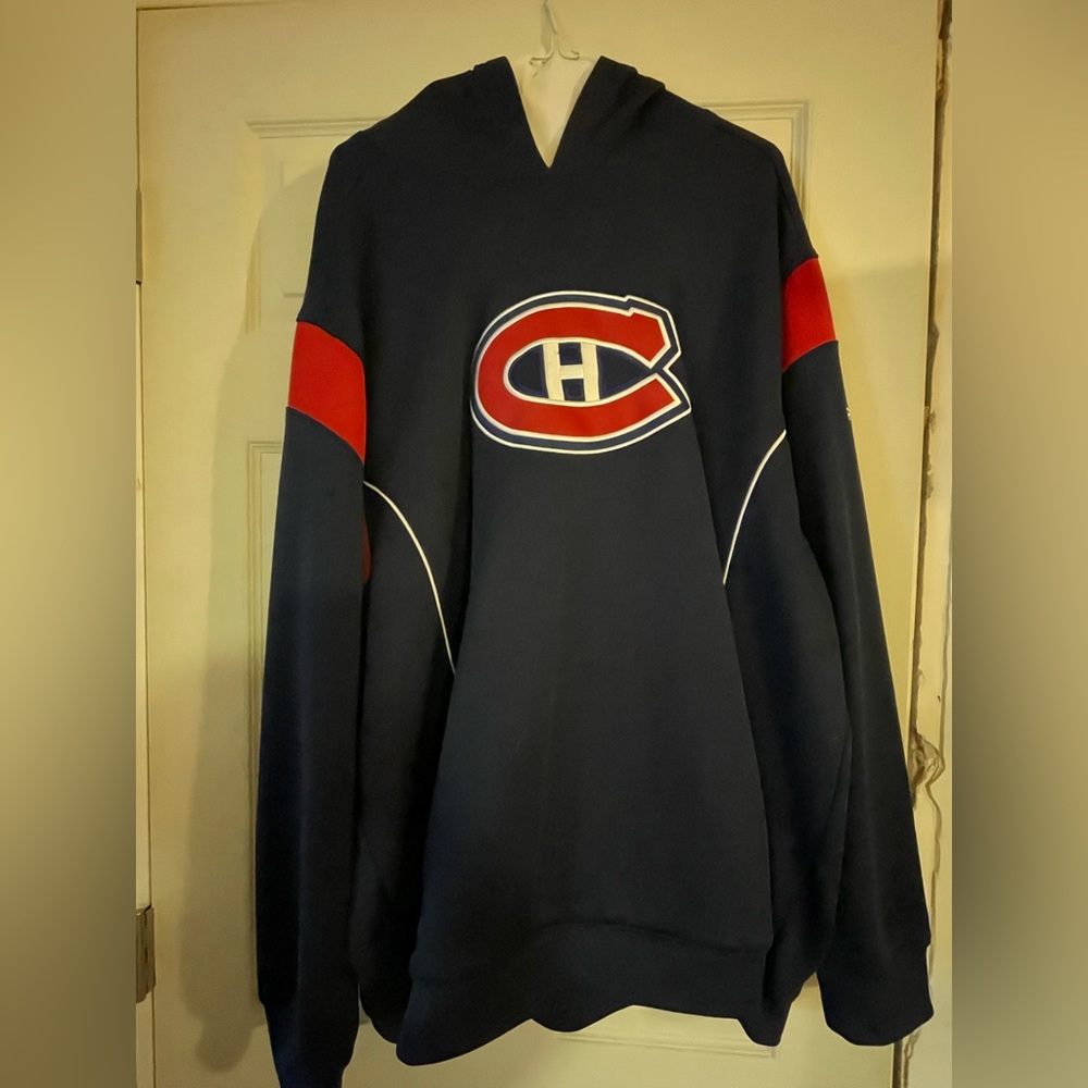 Montreal Canadians Reebok face off hoodie